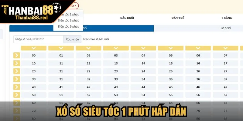 Xổ Số Siêu Tốc - Các Loại Hình Phổ Biến Và Cách Soi Cầu 3 Xổ số siêu tốc 1 phút hấp dẫn
